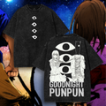 Goodnight Punpun Anime Double Printed  Washed T-SHIRT