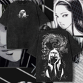 Junji Ito Tomie Anime Graphic Tee Oversized Acid Washed Unisex T-Shirts