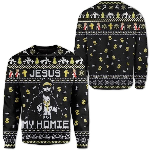 Jesus Custom Cosplay Ugly Sweater – Best Gift For Christmas