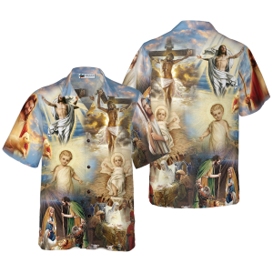 The Life of Jesus Hawaiian Shirt