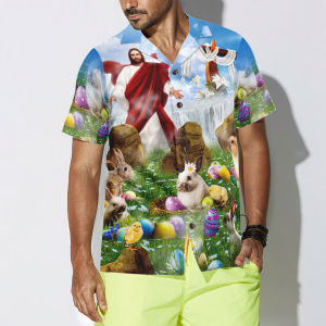 Happy Easter Jesus Is Risen Hawaiian Shirt 5