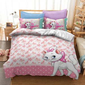 Marie Cat Bedding Sets Pattern Quilt Cover Without Filler