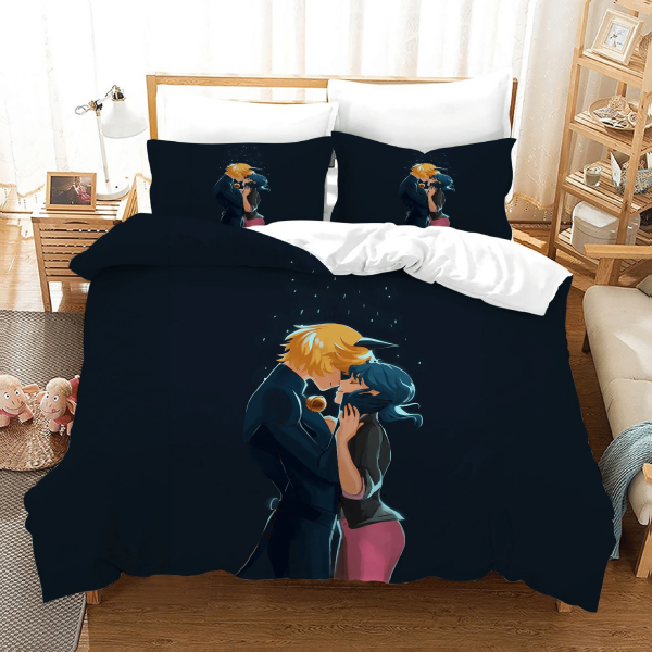 Miraculous Ladybug Cat Noir 17 Duvet Cover Pillowcase Bedding Sets