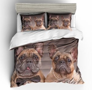 French bulldog Bedding Set Bed Sheets Spread Comforter Duvet Cover Bedding Sets