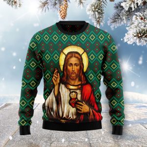 Jesus Ugly Christmas Sweater  Adult  US1538