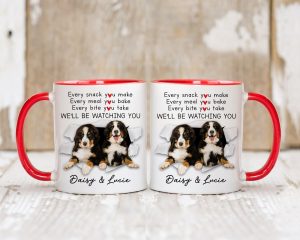 Custom Dog Photo Mug: Every Snack You Make Funny Gift for Dog Mom & Dad 3