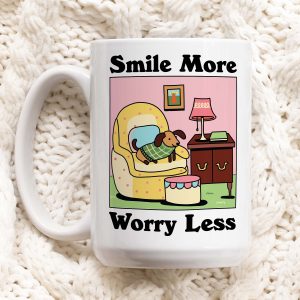 Cute Dog Self Love Juice Coffee Mug – Colorful Doggy Gift Idea with Retro Quote for Dog Lovers