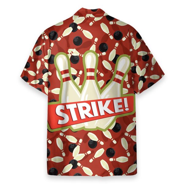 Bowling Strike Men’s Button’s Up Shirts – Hawaiian Shirt