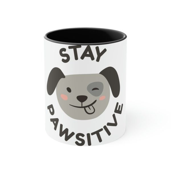 Stay Pawsitive with Our Dog Accent Ceramic Mug – Perfect for Dog Lovers!