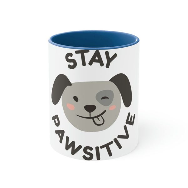 Stay Pawsitive with Our Dog Accent Ceramic Mug – Perfect for Dog Lovers!