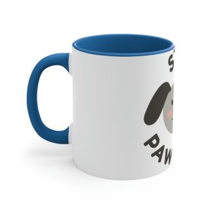 Stay Pawsitive with Our Dog Accent Ceramic Mug – Perfect for Dog Lovers!