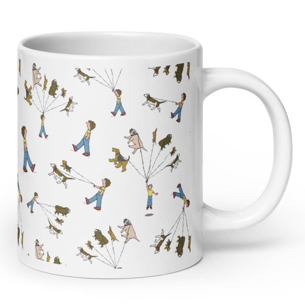 Dog Walker Coffee Mug