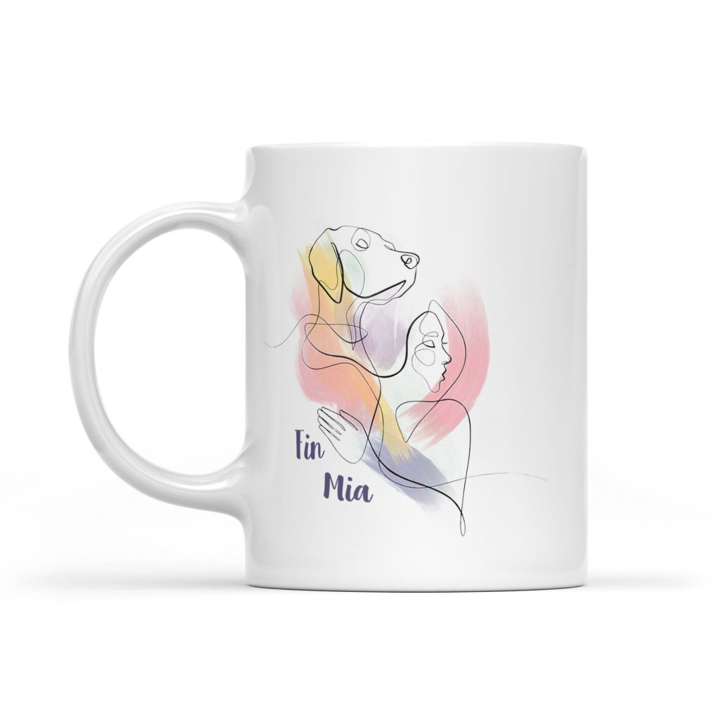 Custom Dog Lover Mug: Perfect Gift for Dog Moms Personalized Dog Mom Gift