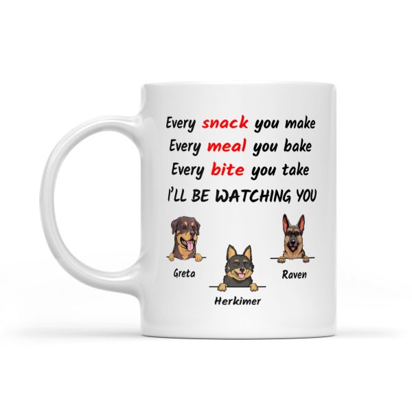 Personalized Funny Dog Lovers Mug – Customized Coffee Cup & Gift