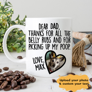 Dog Dad Gift: Personalized Mug for Father s Day 2021 - Ideal for Dog Lovers 3