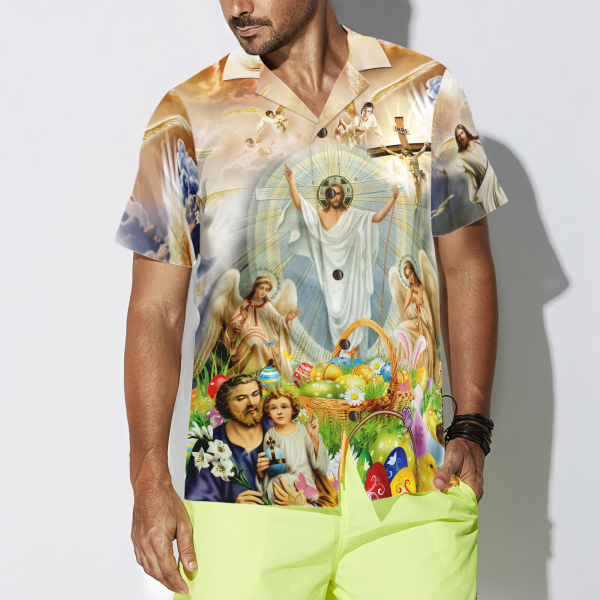 Jesus Happy Easter Hawaiian Shirt