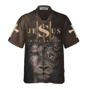 Jesus Is My Savior Hawaiian Shirt, Best Gift For Christains 3