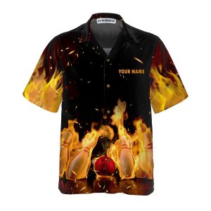 Pin Punisher Bowling Custom Hawaiian Shirt, Personalized Bowling Shirt For Men & Women 3