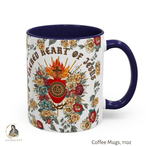 Sacred Heart of Jesus Catholic-faith Coffee Mug, Religious-themed Christmas Gifts, Devotional Gifts, Get Well Soon Gifts, Gifts for Her