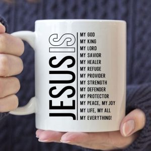 Jesus my Lord my God my all, Christian coffee mug