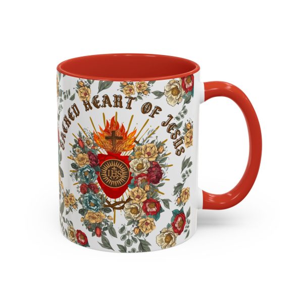 Sacred Heart of Jesus Prayer Mug, Catholic-faith Coffee Mug, Religious-themed Christmas Gifts, Devotional Gifts, Get Well Soon Gifts