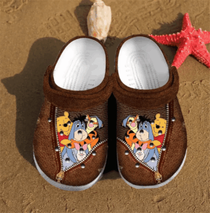 2025 Winnie The Pooh Leatherette Unisex Classic Clogs - Perfect Fan Gift Limited Edition