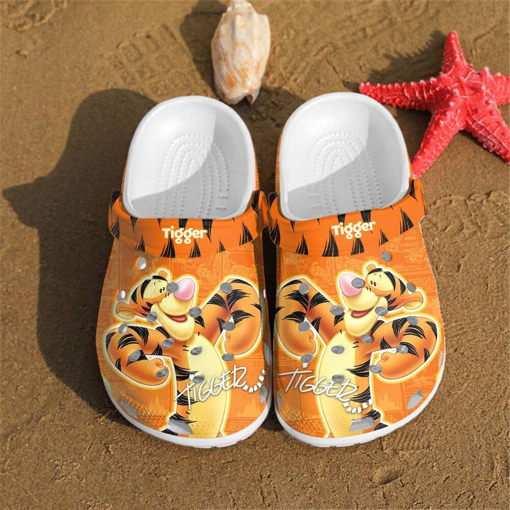 Winnie The Pooh Tigger Clogs: The Perfect Gift for Tigger Fans – Get Yours Now! Winnie The Pooh Tigger Clogs: The Perfect Gift for Tigger Fans – Get Yours Now!
