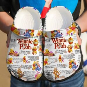 Adorable Winnie the Pooh Clogs Gift: Perfect Present for Disney Fans Kids & Collectors – Limited Edition!