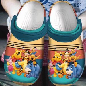 Get Comfy with Winnie The Pooh 3 Clogs G95 - Stylish and High-Quality Footwear for Kids and Disney Fans!