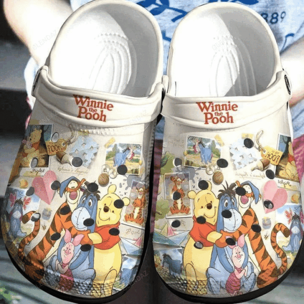 Step into Fun with Winnie The Pooh Clogs G95 – Playful and Comfortable Footwear for Kids