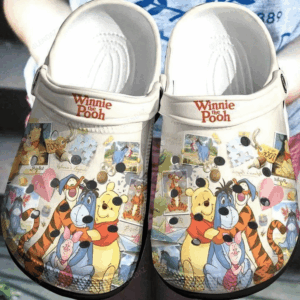 Step into Fun with Winnie The Pooh Clogs G95 - Playful and Comfortable Footwear for Kids