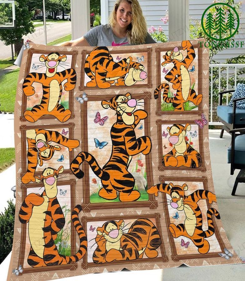 Tigger Winnie The Pooh Cute Quilt G95 Tigger Winnie The Pooh Cute Quilt G95