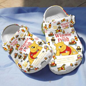 Stylish and Comfortable Hot Design Winnie The Pooh Clogs - Perfect Footwear for Disney Fans Shop Now!