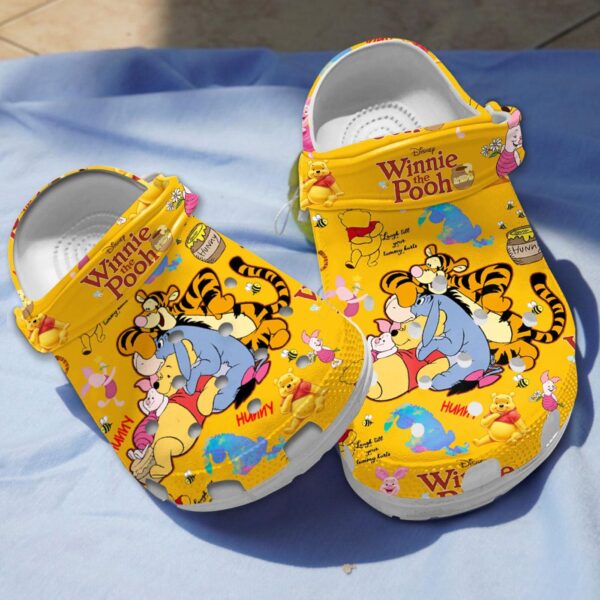 New Winnie The Pooh Clogs: Comfortable Cartoon Clogs for Kids & Adults