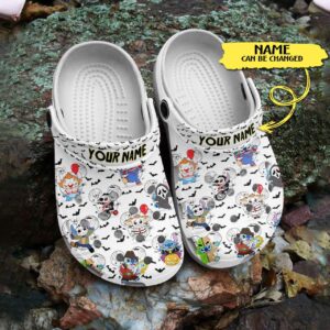 Stitch Horror Characters Clogs, Cute Halloween Clogs