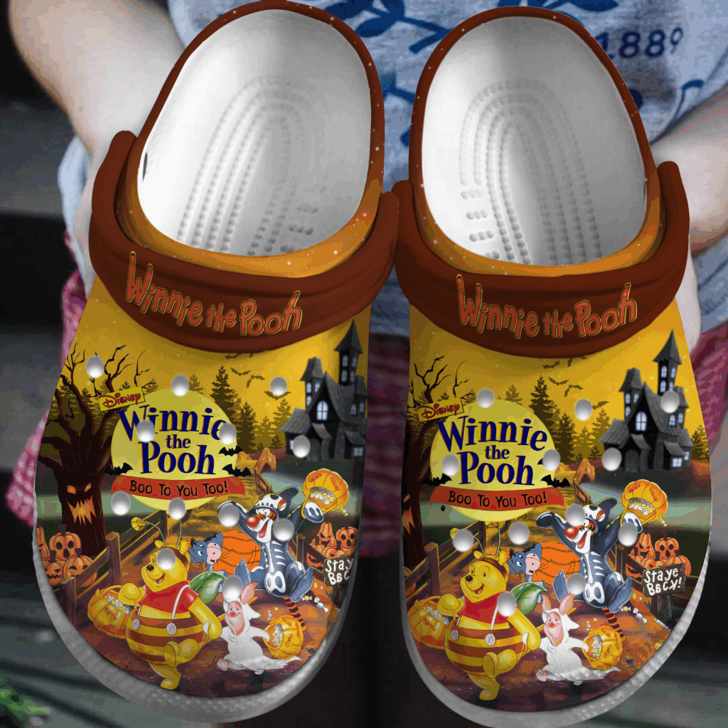 Winnie The Pooh Halloween Clogs: Spooktacular Footwear for Kids and Adults Winnie The Pooh Halloween Clogs: Spooktacular Footwear for Kids and Adults