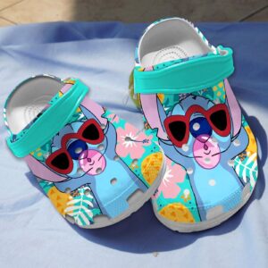 Funny And Stylish Disney Stitch Blue Clogs For Kids And Adults