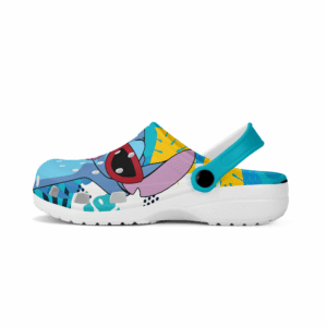 Funny And Stylish Disney Stitch Blue Clogs For Kids And Adults