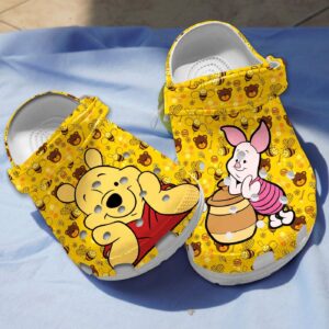 Shop Cute Winnie The Pooh and Piglet Clogs - Water-proof & Lightweight for Kids and Adults