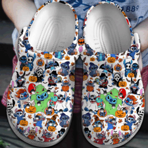 Adorable Stitch Halloween Clogs For Kids And Adults