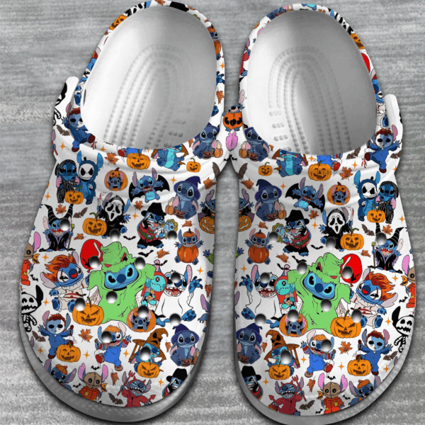Adorable Stitch Halloween Clogs For Kids And Adults