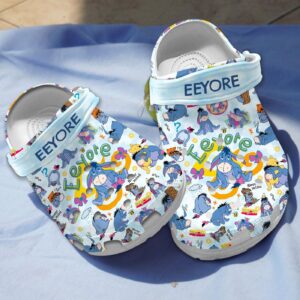 EEYORE Winnie The Pooh Cartoon Clogs: Adorable Footwear for Kids and Adults - Shop Now!