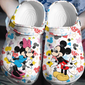Colorful Clogs Mickey And Minnie Clogs For Men And Women