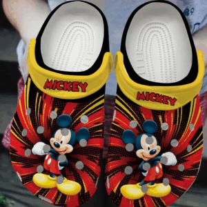 Cool Mickey Mouse Cartoon Clogs For Men Women