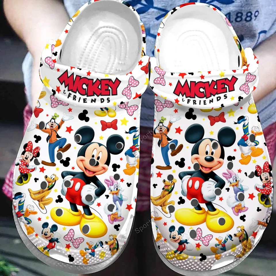 Funny Clogs Mickey And Friends Classic Slippers For Men Women Funny Clogs Mickey And Friends Classic Slippers For Men Women