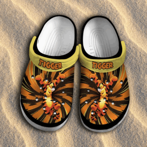 Soft & Durable Tigger Winnie The Pooh Cartoon Clogs for Kids and Adults - Fun and Long-lasting Footwear for All Ages