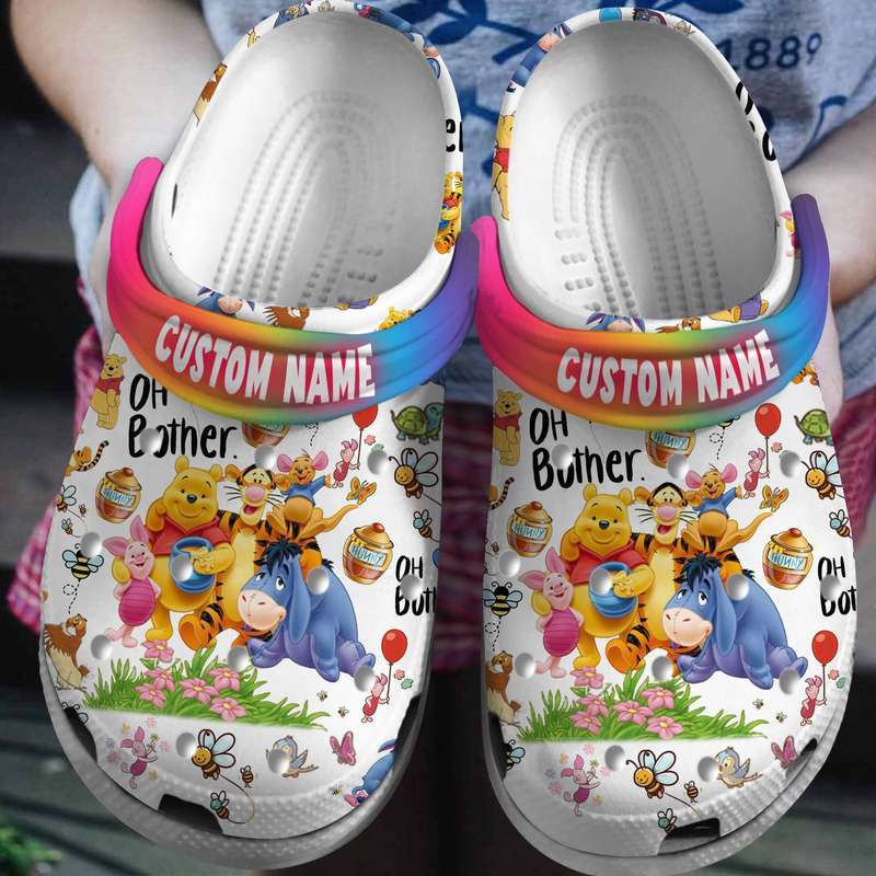 Colorful Personalized Winnie The Pooh Clogs for Kids & Adults – Customizable and Fun Footwear for All Ages Colorful Personalized Winnie The Pooh Clogs for Kids & Adults – Customizable and Fun Footwear for All Ages