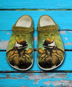 Custome Name Stitch Cosplay Venom Clogs For Kids & Adults