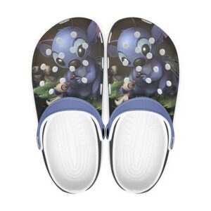 Stitch Play With Baby Birds Clogs For Kids & Adults