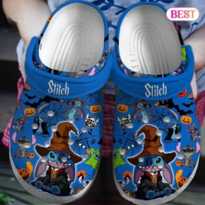 Harry Potter Stitch Blue Clogs For Kids & Adults